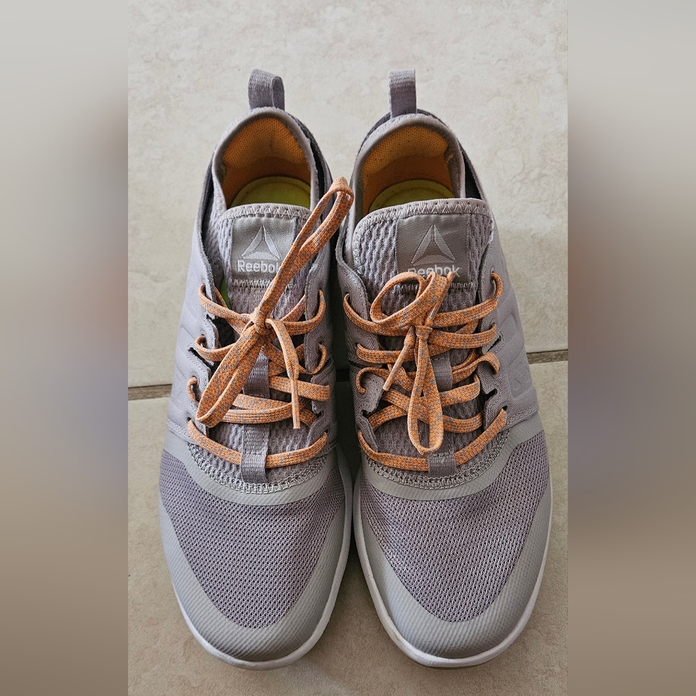 Reebok Women's Cloudride DMX Walking Shoe Whisper/Fire Spark 8.5/9